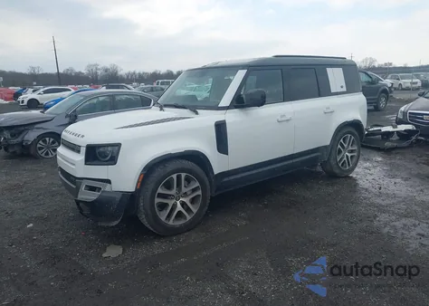 2023 Land Rover Defender 110 X-Dynamic Se z USA, uszkodzony, nr VIN SALE27EU4P2194950